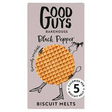 Sainsburys Good Guys Bakehouse Peppered Biscuit Melts Savoury 50g- Buy online at McGrocer