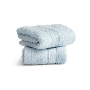 Habitat supersoft country blue hand towel 90x50cm - UK version