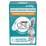 Purina One Hydralife Hühner-Katzenergänzungsmittel Multipack 6 x 50 g