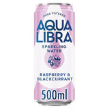 Aqua Libra Raspberry and Blackcurrant Sparkling Water 500ml