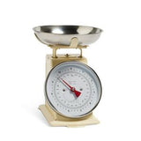 Sainsburys Habitat Stainless Steel Mechanical Kitchen Scale Cream- Buy online at McGrocer