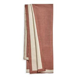 Sainsburys Habitat Autumn Stitch Throw Berry Cream 150 x 125 cm- Buy online at McGrocer