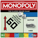 Hasbro Monopoly Classic Board Game 26.7 by 26.7 by 4.1 cm