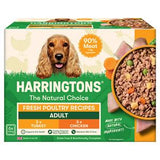 Sainsburys Harringtons Fresh Poultry Recipes Veg Adult Grain Free Dog Food 6 x 400g- Buy online at McGrocer
