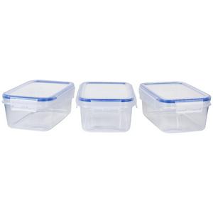 Sainsburys Sainsbury's Klip Lock Storage Container Set 900ml 3 Pack- Buy online at McGrocer