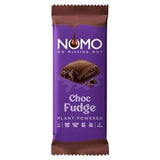 Sainsburys NOMO Choc Fudge XL Bar Vegan Chocolate 120g- Buy online at McGrocer