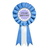 Sainsburys Sainsbury's Home Birthday Rosette Badge Blue Fabric Clip 23cm x 11cm- Buy online at McGrocer