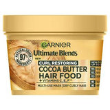 Sainsburys Garnier Ultimate Blends Cocoa Butter Hair Food Multi Use Mask 400ml- Buy online at McGrocer