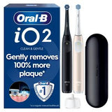 Sainsburys Oral-B iO2 Night Black & Calm Pink Electric Toothbrush- Buy online at McGrocer