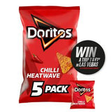 Sainsburys Doritos Chilli Heatwave Tortilla Chips Multipack 5x30g- Buy online at McGrocer