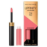 Sainsburys Max Factor Lipfinity Lip Colour 010 Whisper 2-Step Long Lasting Lipstick 2.3ml + 1.9g- Buy online at McGrocer