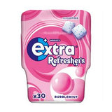 Sainsburys Extra Refreshers Bubblemint Sugar Free Chewing Gum Bottle 30 Pieces- Buy online at McGrocer