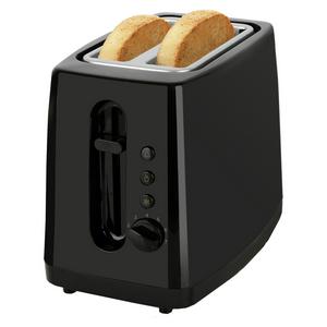 Cookworks New Basic 2 slice toaster black - British product