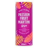 Sainsbury's passion fruit martini 250ml, imported from the UK