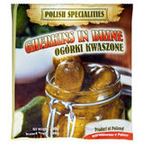 Sainsburys Polish Specialities Gherkins in Brine Pickle 700g- Buy online at McGrocer