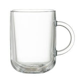 Habitat hot chocolate glass mug, UK version