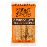 St Pierre Chocolate Filled Crêpes Hazelnut 6 Pack (British brand)