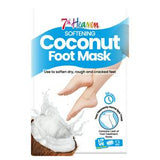 7th Heaven Softening Coconut Foot Mask Socks