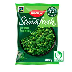 Birds Eye green vegetable medley garlic herb 2 x 300g - British product