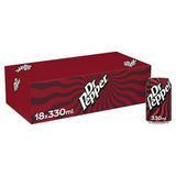 Sainsburys Dr Pepper Soft Drink Multipack 18x330ml- Buy online at McGrocer