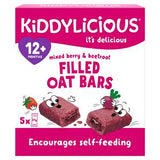 Kiddylicious Haferriegel mit gemischten Beeren und Roter Bete, ab 12 Monaten, 5 x 21 g