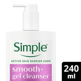 Sainsburys Simple Smooth+ Exfoliating Gel Cleanser Facial Cleanser 240ml- Buy online at McGrocer