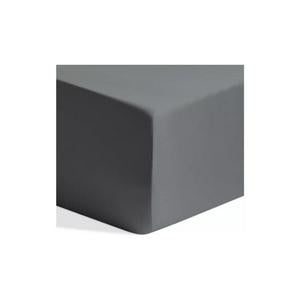 Habitat Egyptian Cotton 400TC Fitted Sheet - Slate Grey