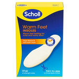 Sainsburys Scholl Warm Feet Shoe Insoles 1 Pair- Buy online at McGrocer