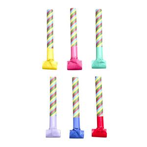 Sainsbury's Home Party Blowers Pack of 6 Assorted Colours