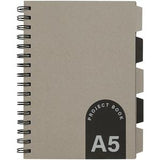 Sainsburys Sainsbury's Home Project Book Black/White/Grey A5 Notebook- Buy online at McGrocer