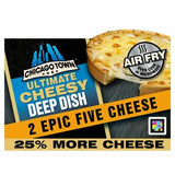Chicago Town Ultimate Cheesy Deep Dish Five Cheese Pizza 2 x 164g
