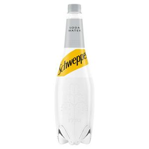 Schweppes Soda Water Soft Drink 1L