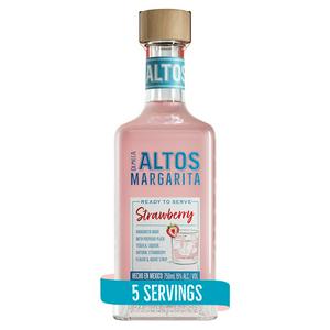 Olmeca Altos Erdbeer-Margarita Cocktail 75cl, importiert aus Großbritannien