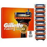 Sainsburys Gillette Fusion Power Mens Razor Blades x8- Buy online at McGrocer