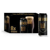 Sainsburys BrewDog Black Heart Draught Stout Multipack 8 x 440ml- Buy online at McGrocer