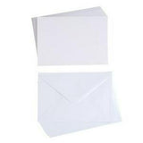Sainsburys Get Creative A6 Blank White Cards & Envelopes Paper Stationery Pack of 10- Buy online at McGrocer
