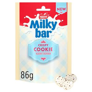 Sainsburys Milkybar Buttons Crispy Cookie Chocolat Blanc Sachet Partage 86g - Acheter en ligne chez McGrocer