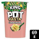 Sainsburys Pot Pasta Creamy Carbonara Instant Snack Pot 69g- Buy online at McGrocer