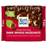 Sainsburys Ritter Sport Nut Selection Dark Chocolate Whole Hazelnuts 100g- Buy online at McGrocer