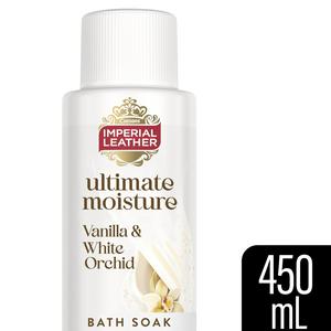 Sainsburys Imperial Leather Ultimate Moisture Vanilla & White Orchid Foaming Bath Soak 450ml- Buy online at McGrocer