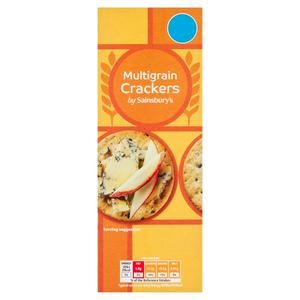 Sainsbury's Multigrain Crackers Savoury Crackers 170g