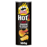 Sainsburys Pringles Hot Flamin' Cheese Sharing Crisps 160g- Buy online at McGrocer