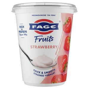 زبادي مصفى Fage بنكهة الفراولة 380 جرام - اشترِ عبر الإنترنت من McGrocer