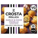 Sainsburys Crosta & Mollica Garlic Chive Pizzelle Dough Bites Snacks 180g- Buy online at McGrocer