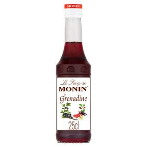 Monin Grenadine Sirup Rote Früchte Cocktail Mixer 250ml