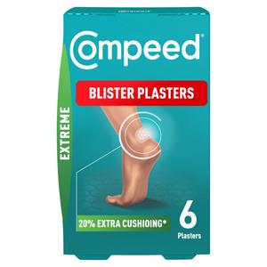 Sainsburys Compeed Extreme Blister Plasters Pack of 6- Buy online at McGrocer
