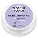 Sainsburys Elegant Touch Nail Remover Pads x20 Fruity Fragrance- Buy online at McGrocer