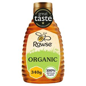 Rowse Organic Squeezy Honey British Style 340g