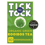 Sainsburys Tick Tock Organic Green Rooibos Tea Bags 40 Count 72g- Buy online at McGrocer