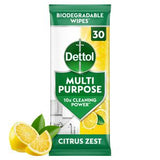 Sainsburys Dettol Antibacterial Multi Surface Cleaning Wipes x30- Buy online at McGrocer